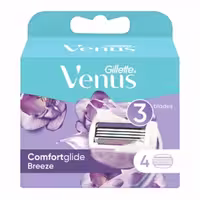 یدک خودتراش 3 تیغه 4 عددی Comfortglide Breeze ونوس ژیلت Gillette