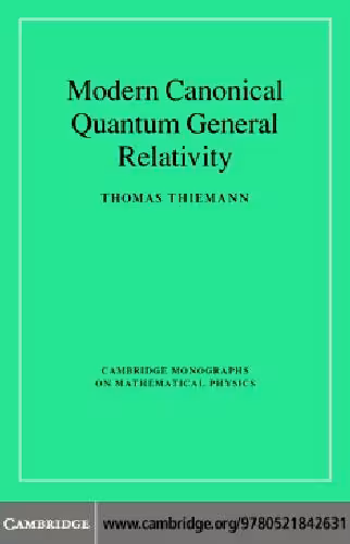 خرید و دانلود نسخه کامل کتاب Modern Canonical Quantum General Relativity