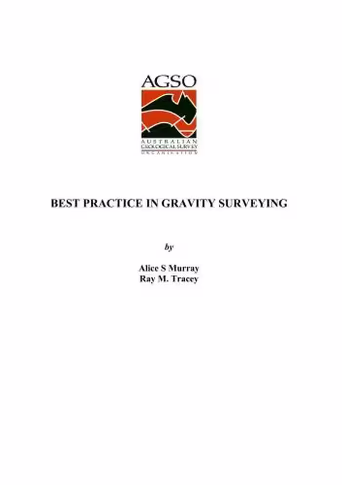 خرید و دانلود نسخه کامل کتاب Best practice in gravity surveying