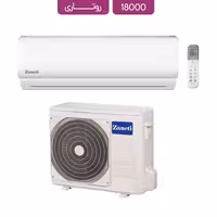 کولرگازی روتاری دور ثابت زانتی 18000 مدل ZMSD-18HO1RAIA سرد و گرم