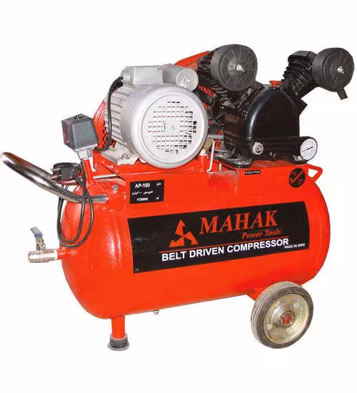 کمپرسور 100 لیتری با مخزن 80 لیتری 1/5 اسب محک مدل AP-101