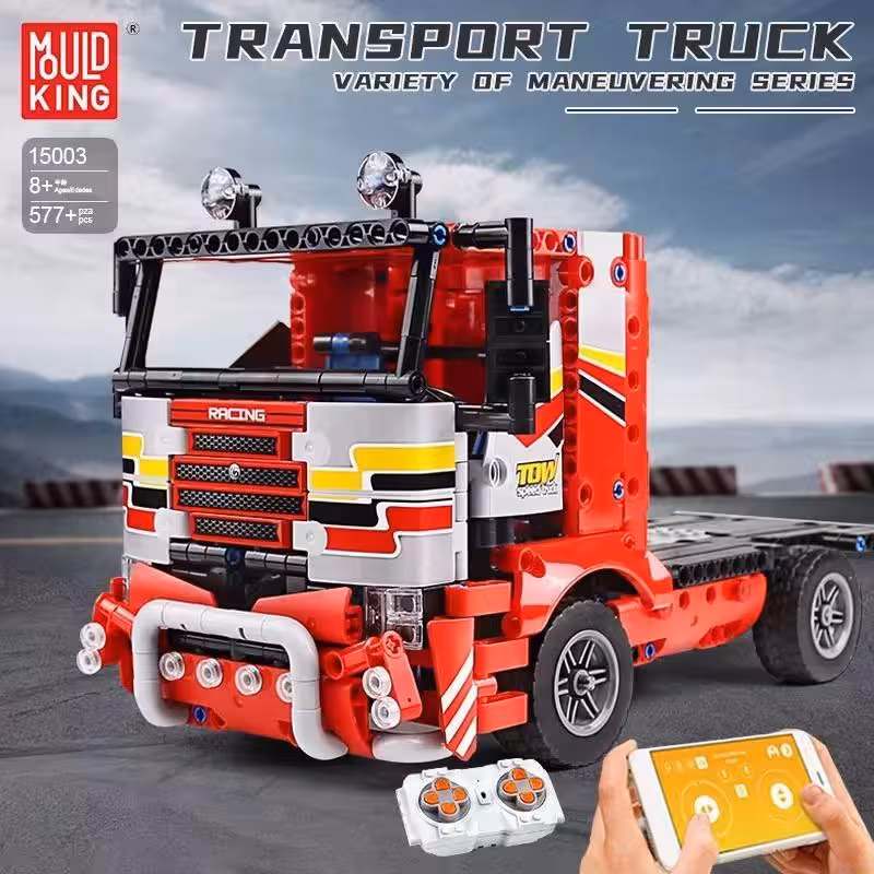 لگو کامیون کنترلی برند مولد کینگ دو مدل ایتم 15003