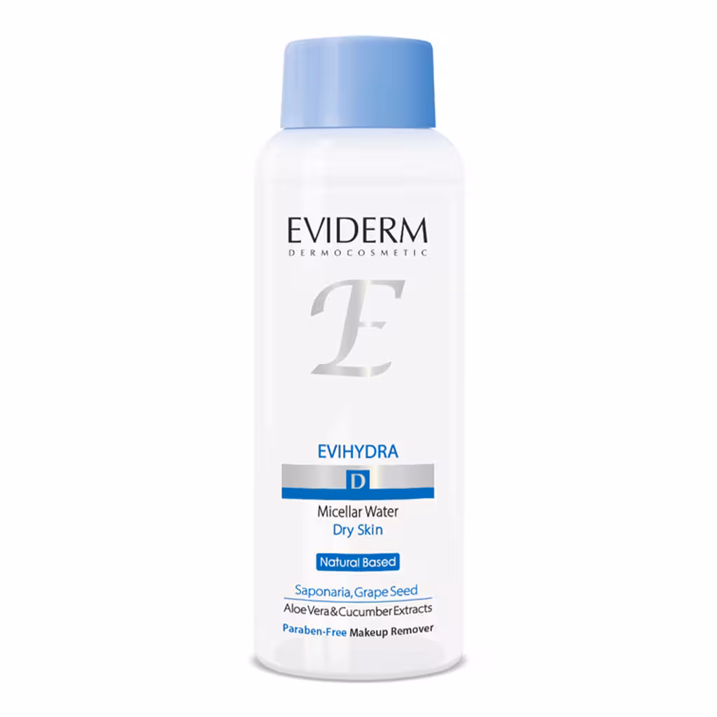 میسلار واتر اوی هیدرا پوست خشک و حساس 230 میلی لیتر اویدرم EVIDERM
