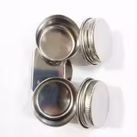 روغن دان دوقلو درب دار (جنس استیل)