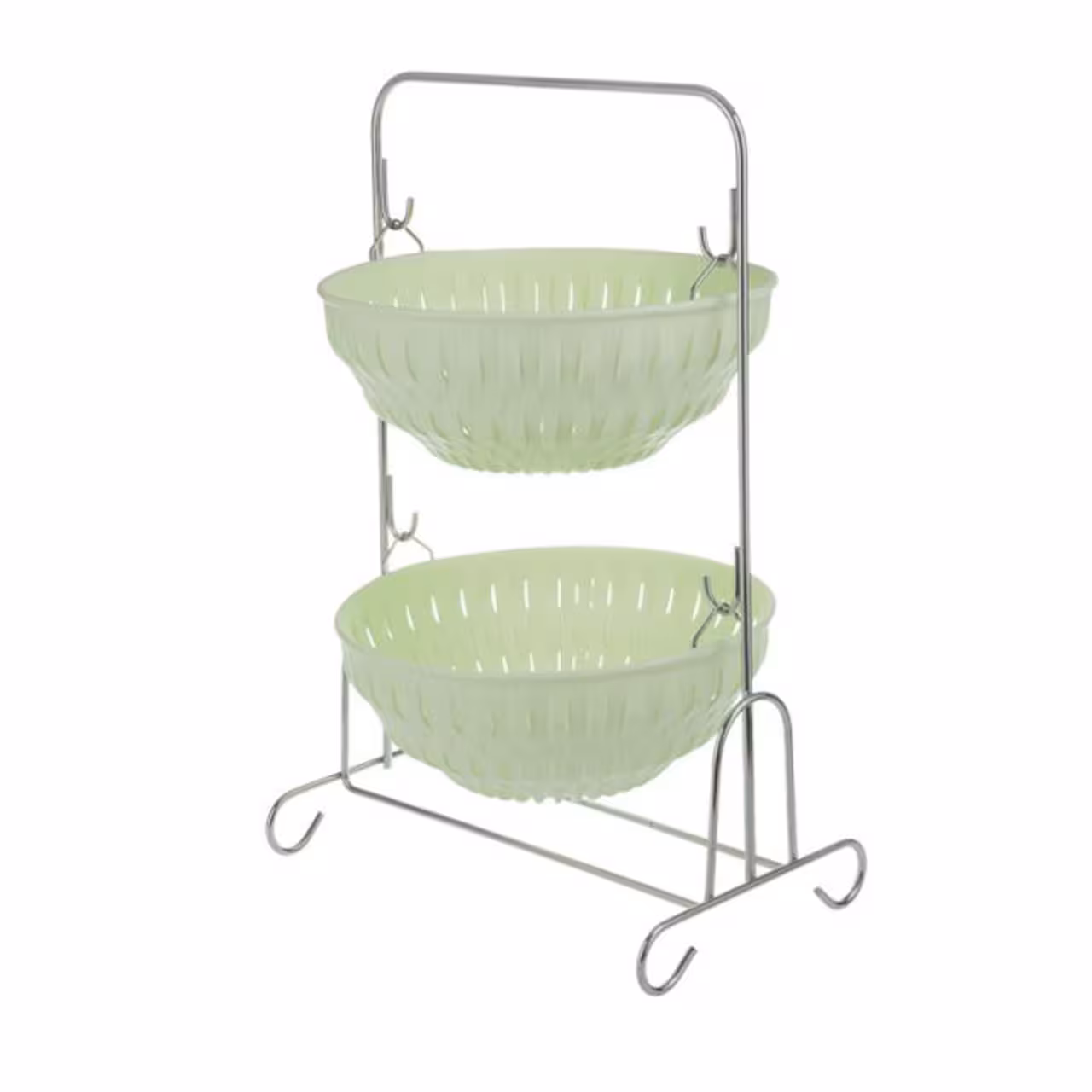 سبد سیب زمینی و پیاز لیمون مدل بامبو 2 طبقه