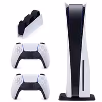 پلی استیشن 5 دیسک خور   یک کنترلر اضافه   پایه شارژ دوال سنس