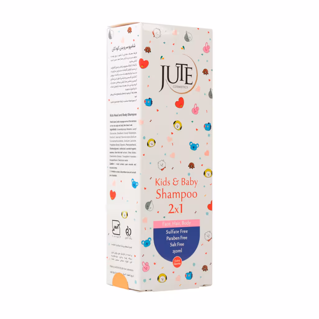 شامپو سر و بدن کودکان ژوت 250 میلی لیتر | Jute Kids And Baby Shampoo