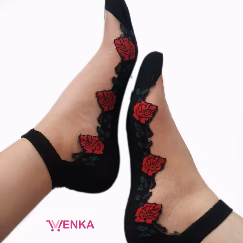 جوراب مچی شیشه ای کد 00223