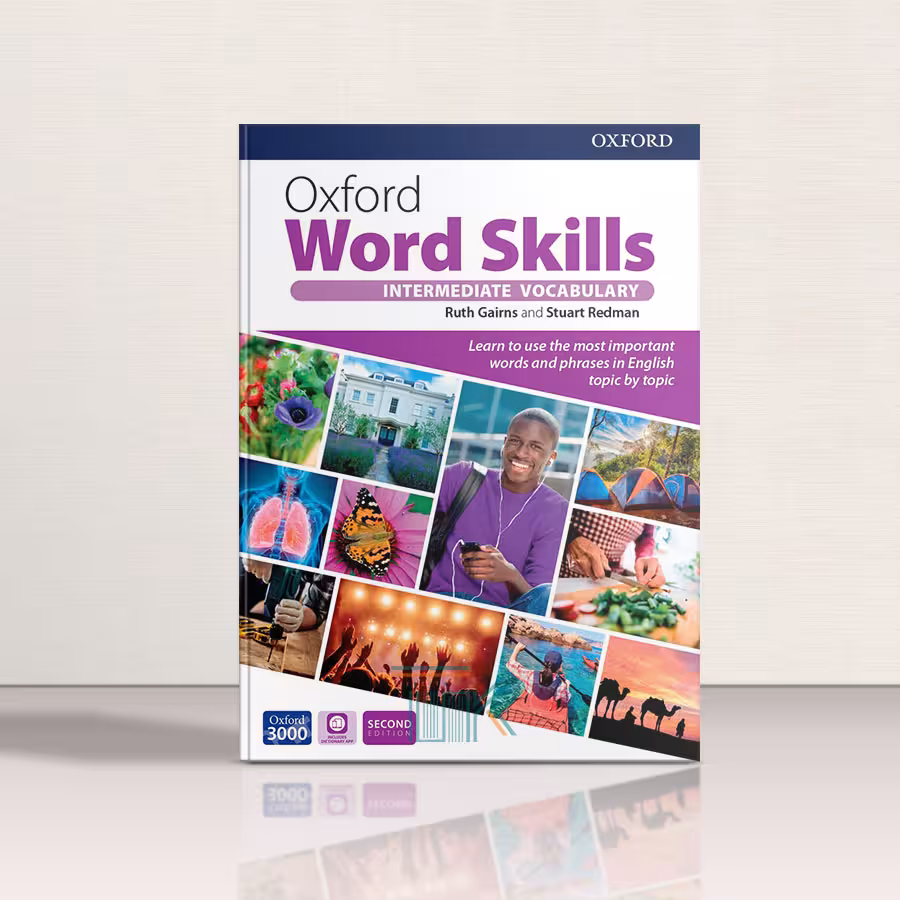 کتاب اکسفورد ورد اسکیلز اینترمدیت ویرایش دوم | Word Skills Intermediate 2nd Edition | خرید کتاب زبان | خرید لوازم التحریر | چی کتاب | بالاترین تخفیف و ارسال رایگان