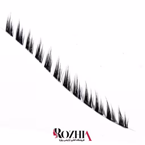 مژه ریسه ای فیشر مدل آمبره آبی فاکس FOX