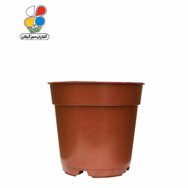 گلدان کشاورزی 18 سانتی‌متری بسته 50 عددی آجری عمده