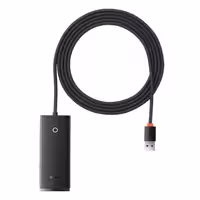 هاب 4 پورت usb3 باسئوس مدل Lite Series, WKQX030201 2M