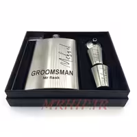 هیپفلاسک (قمقمه جیبی)2شات مدل استیل 270cc کد a520424