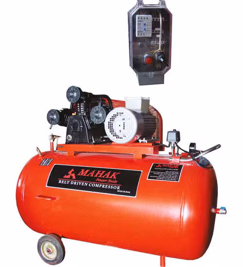 کمپرسور 350 لیتری سه فاز 3 سیلندر محک مدل AP-353
