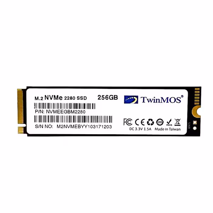 اس اس دی اینترنال تویین موس مدل NVMe M.2 2280 PCIE ظرفیت 256 گیگابایت | کالا مکس