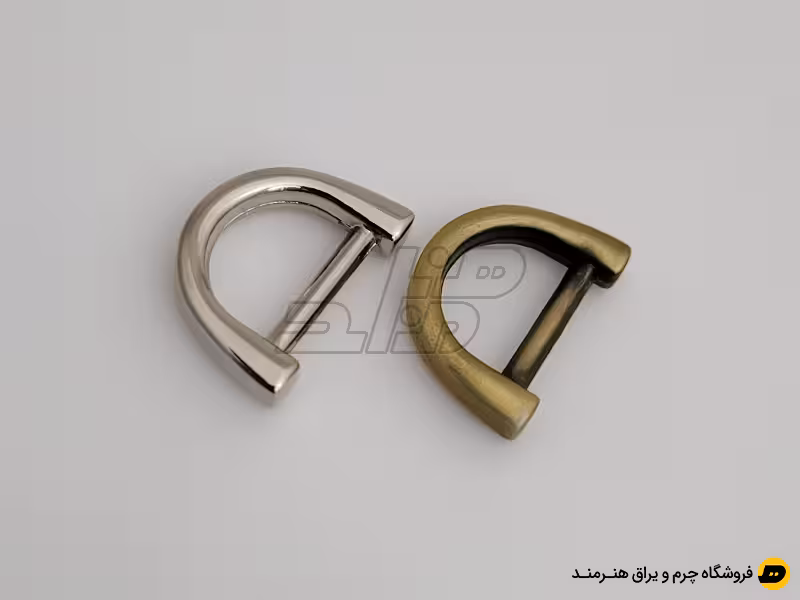 نیم حلقه تخت سایز  1.2 رنگ نیکل