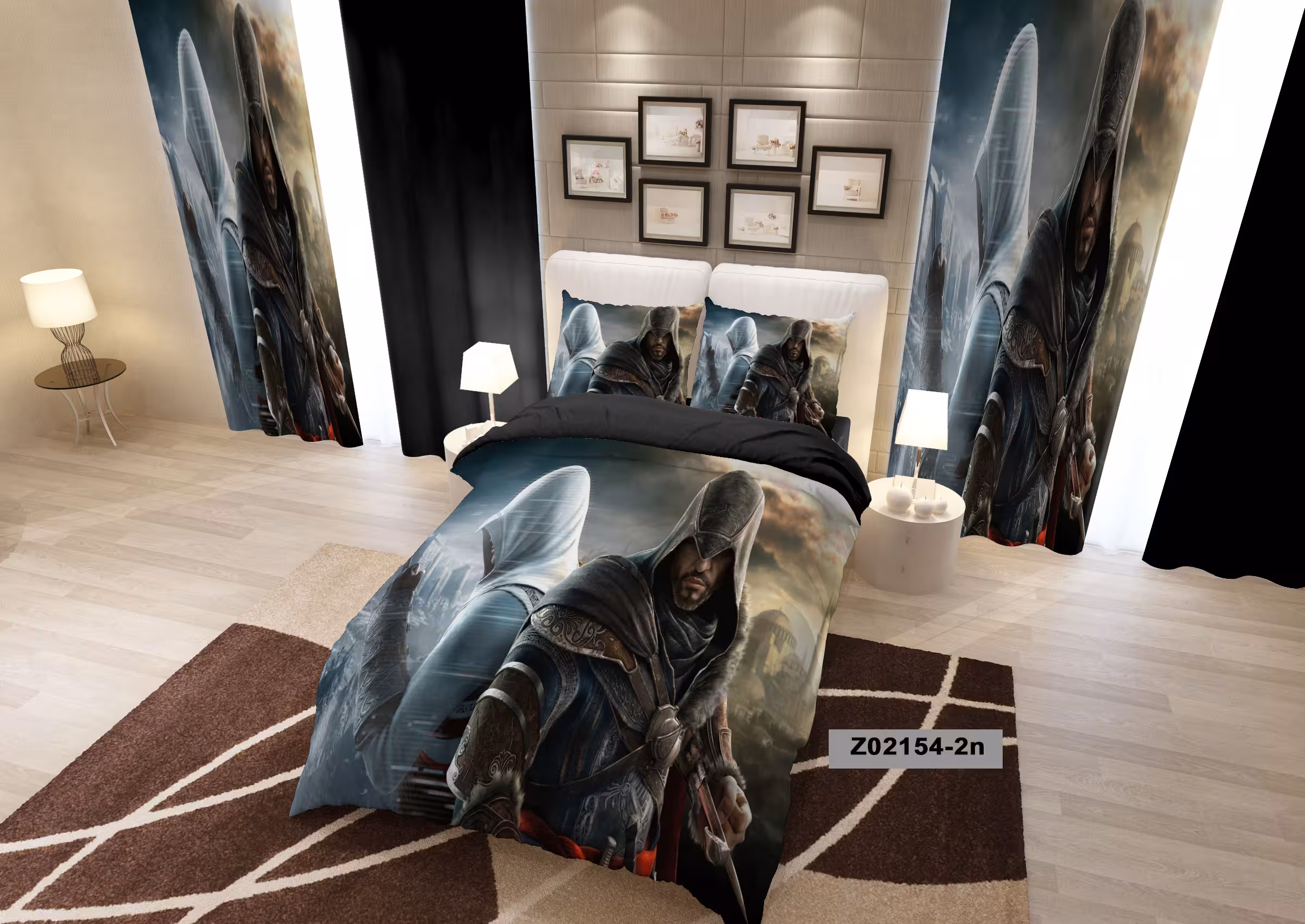 لحاف روتختی تنسل سه بعدی (3D) کالای خواب متین کد 2154