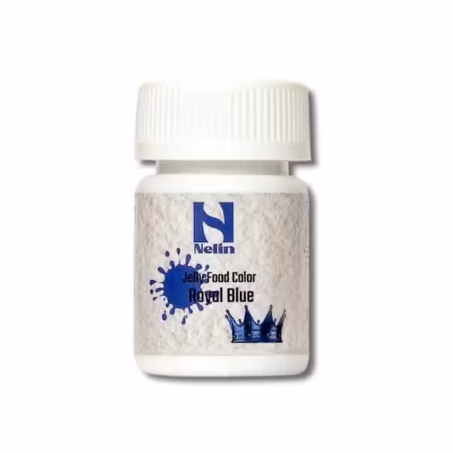 رنگ ژله ای آبی رویال نلین