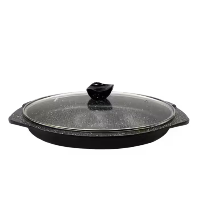 تابه چدن یونیک 2 تیکه مرغ مدل UN-7819