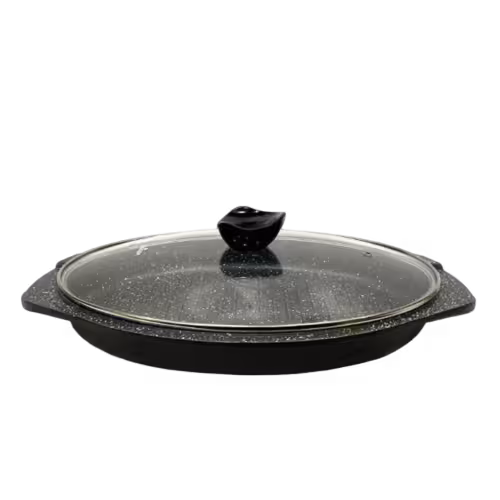 تابه چدن یونیک 2 تیکه مرغ مدل UN-7819