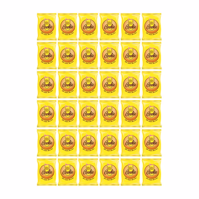 کلوچه درنا موزی 55 گرمی بسته 36 عددی