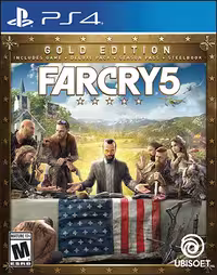 بازی پلی استیشن 4 نسخه رایتی نسخه هک‌شده بازی Far Cry 5 Gold Edition ps4