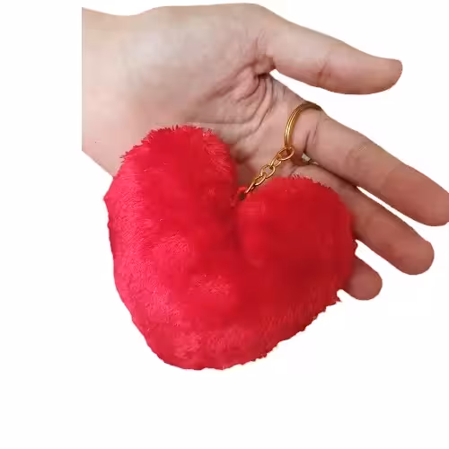 جا کلیدی طرح قلب پولیشی سایز بزرگ