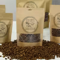 قهوه آروماتیک ( 100 عربیکا ) مای کافی 500 گرم ( دانه و آسیاب شده ) 