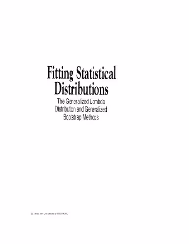 خرید و دانلود نسخه کامل کتاب Fitting statistical distributions: the Generalized Lambda Distribution and Generalized Bootstrap methods