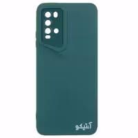 قاب ژله ای Porsche Design محافظ لنزدار مناسب برای Xiaomi Poco M3 / Redmi 9T-سبز