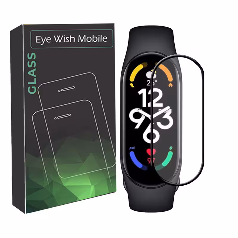 محافظ صفحه نمایش نانو آی ویش مدل PMMA مناسب برای ساعت هوشمند شیائومی Mi Band 7