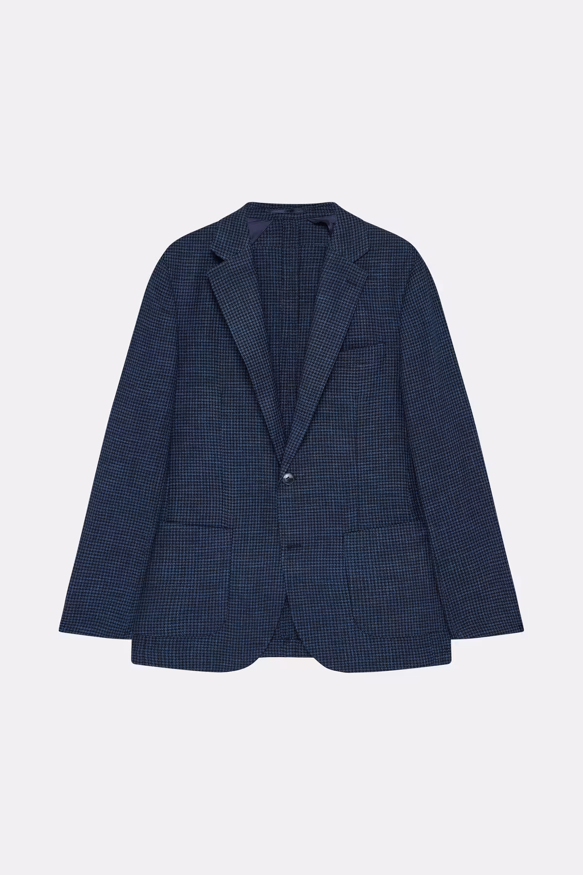 کت وشلوار مردانه ژاکت کتان دکمه آبی نیروی دریایی W Collection