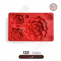 قالب مولد سیلیکونی طرح گل رز