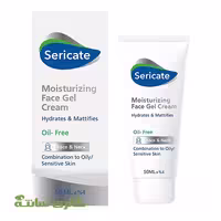 ژل کرم مرطوب کننده صورت پوست چرب سریکیت Sericate کد KKPZ0002