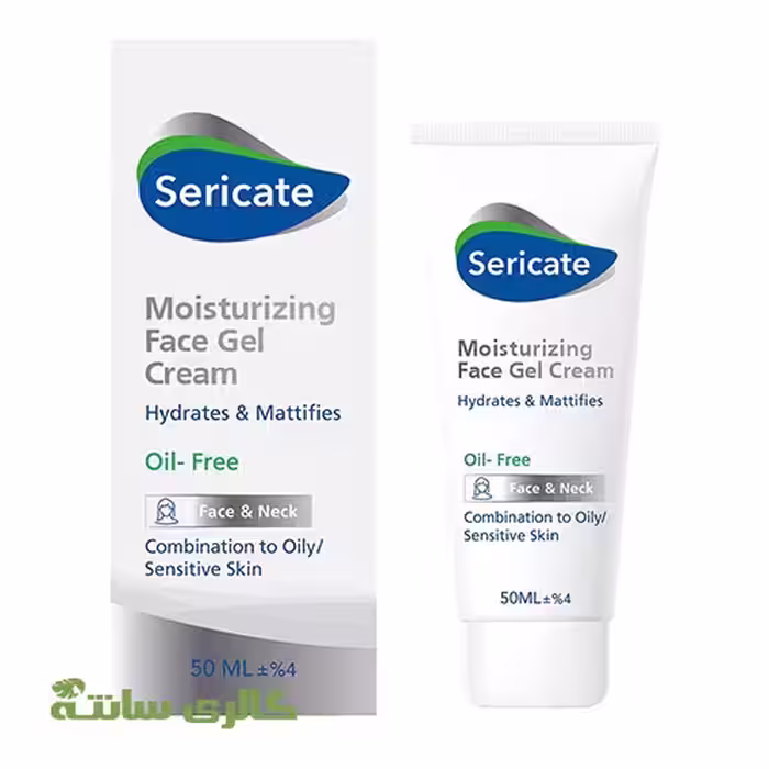 ژل کرم مرطوب کننده صورت پوست چرب سریکیت Sericate کد KKPZ0002