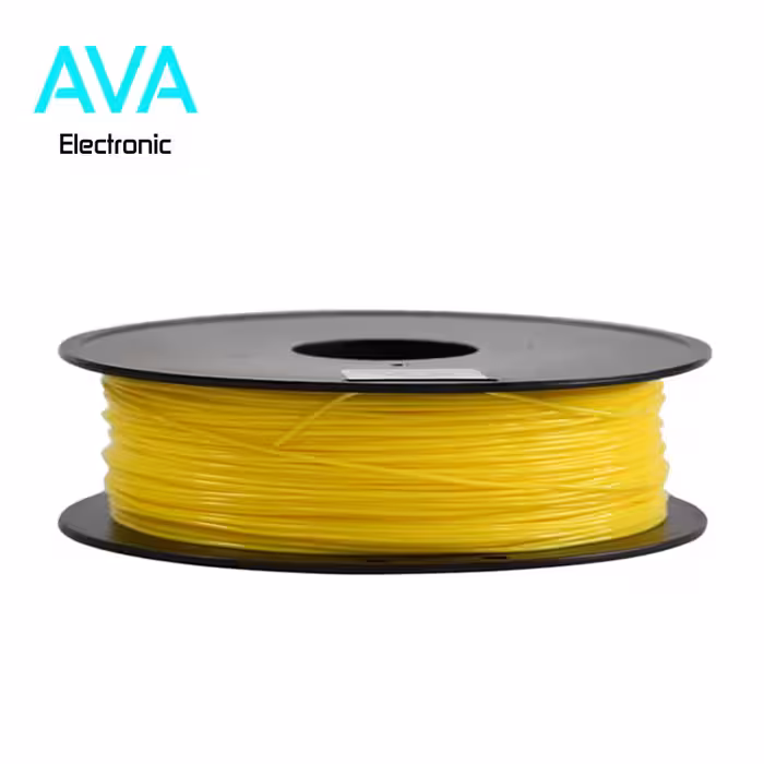 فیلامنت زرد رنگ PLA با قطر 1٫75mm و وزن 1 کیلو گرم