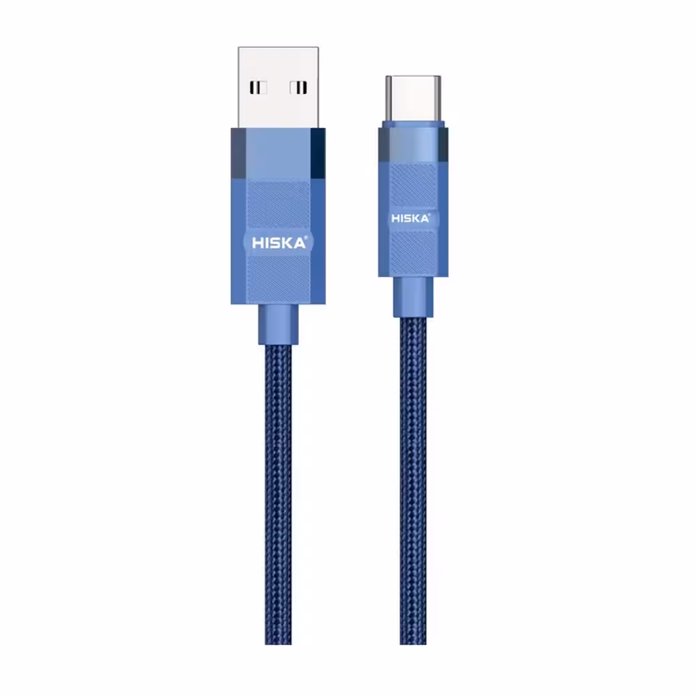 کابل تایپ سی هیسکا مدل Hiska LX-25C طول 1.2 متر