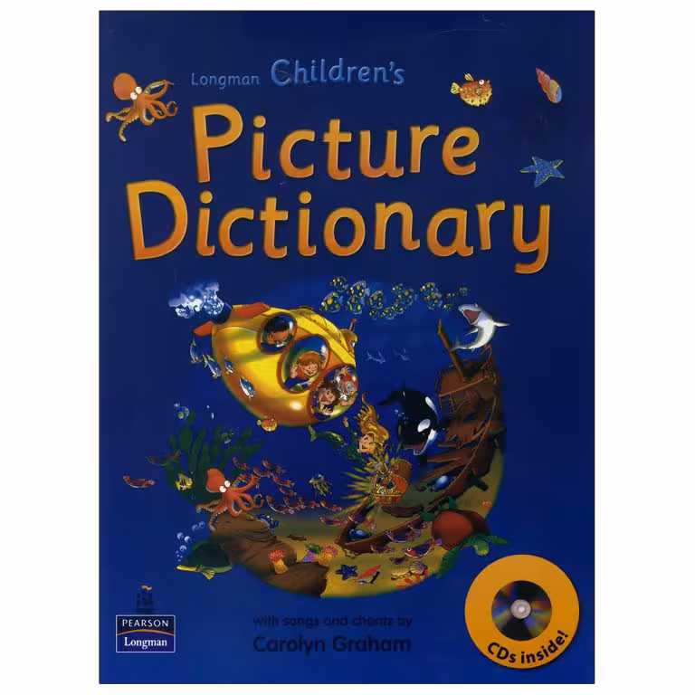 کتاب Longman Childrens Picture Dictionary ( آبـــی )