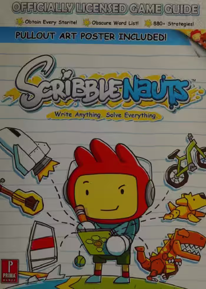 خرید و دانلود نسخه کامل کتاب Scribblenauts: Prima Official Game Guide