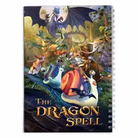 دفتر مشق کارتون طلسم اژدها