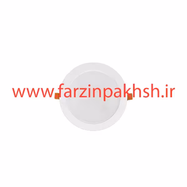 چراغ پنلی SMD توکار 18 وات دایره ای پارس شعاع توس مدل سولاریس