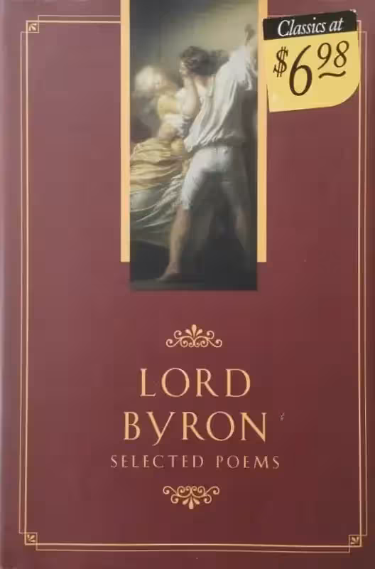 Lord Byron Selected Poems