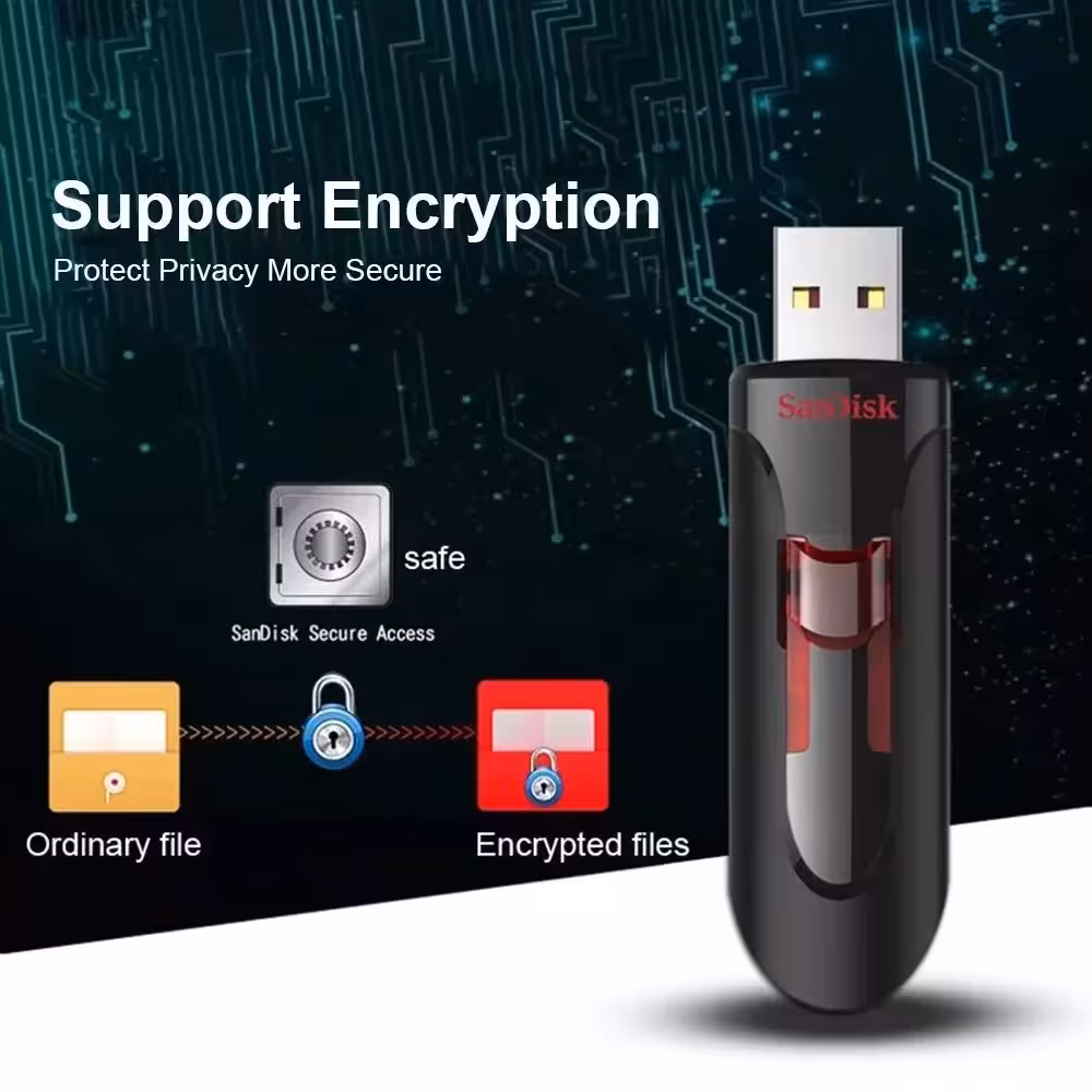 فلش مموری سندیسک مدل CZ600 ظرفیت 16 گیگ