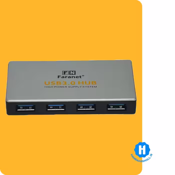 هاب USB 3.0 چهار پورت فرانت مدل FN-U3H402