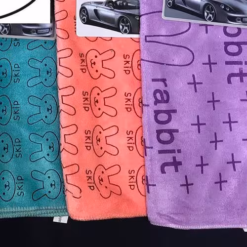 دستمال خرگوشی میکروفایبر سایز بررگ(تضمین کیفیت)