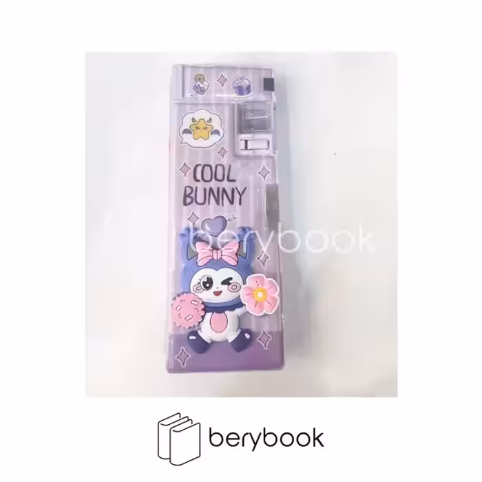 Xpm / جامدادی کتابی / همراه وسایل / طرح کرومی