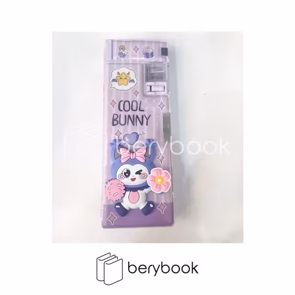 Xpm / جامدادی کتابی / همراه وسایل / طرح کرومی