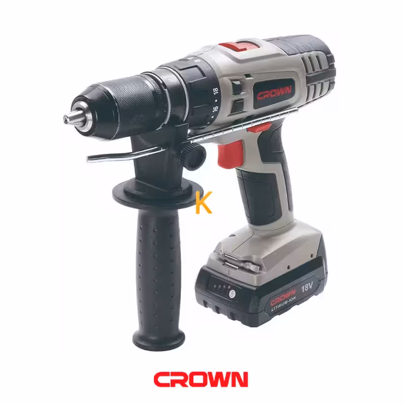 دریل پیچ گوشتی چکشی شارژی مدل CT21031L کرون