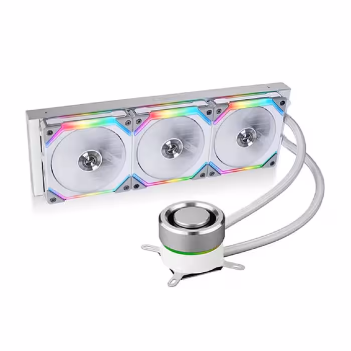 خنک کننده مایع پردازنده لیان لی مدل Galahad 360 SLA White