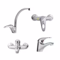 ست شیرآلات شیبه مدل کیش (با ظرفشویی ثابت)